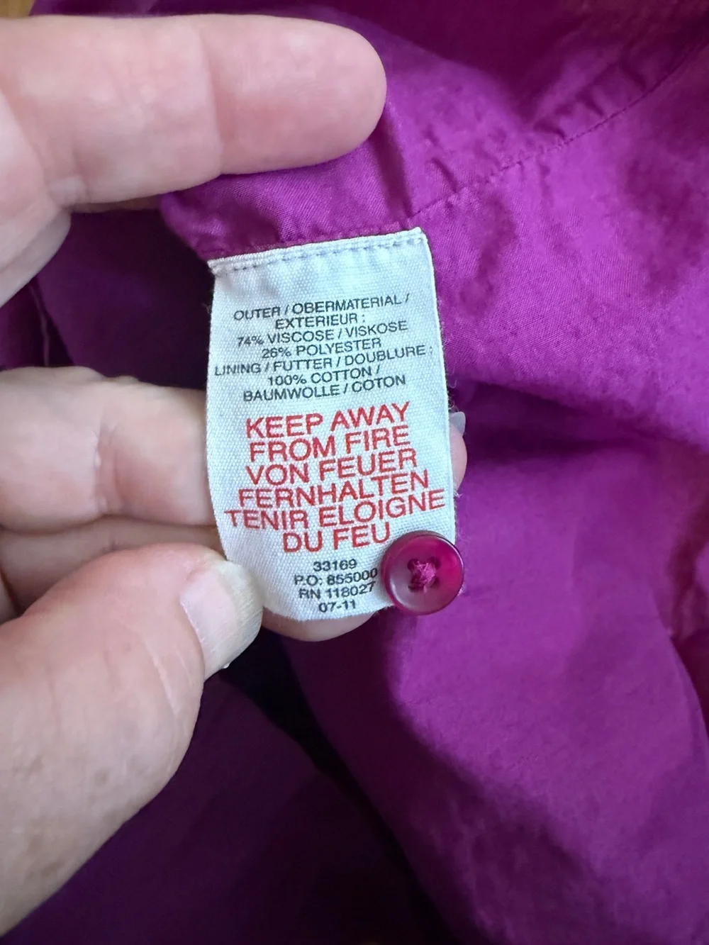 Mini Boden faux crystal embellished purple dress 5-6y